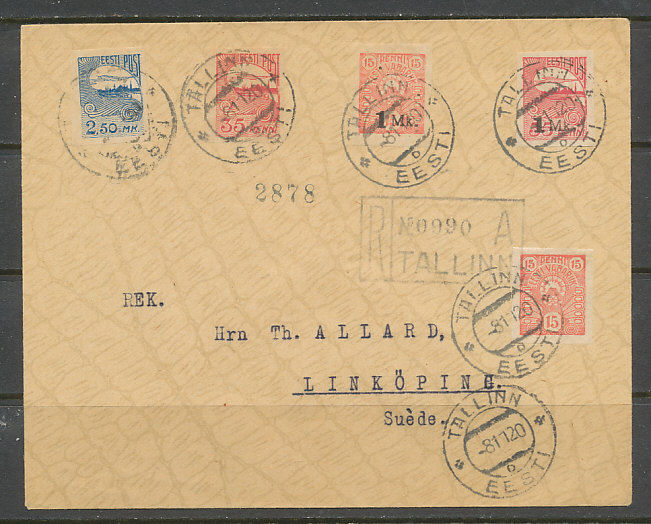 Estonia. Recommended Cover to Sweden. 1920 1.JPG