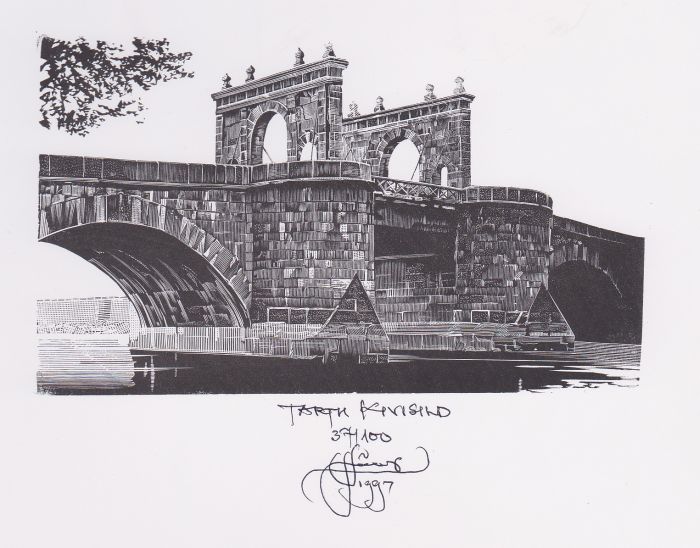 Tartu Kivisild FDC kunstniku originaal.jpg